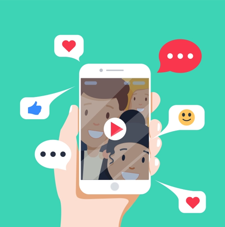 social media content